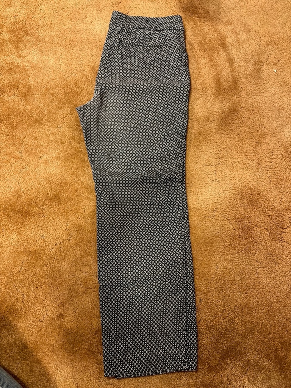 Navy/white capri